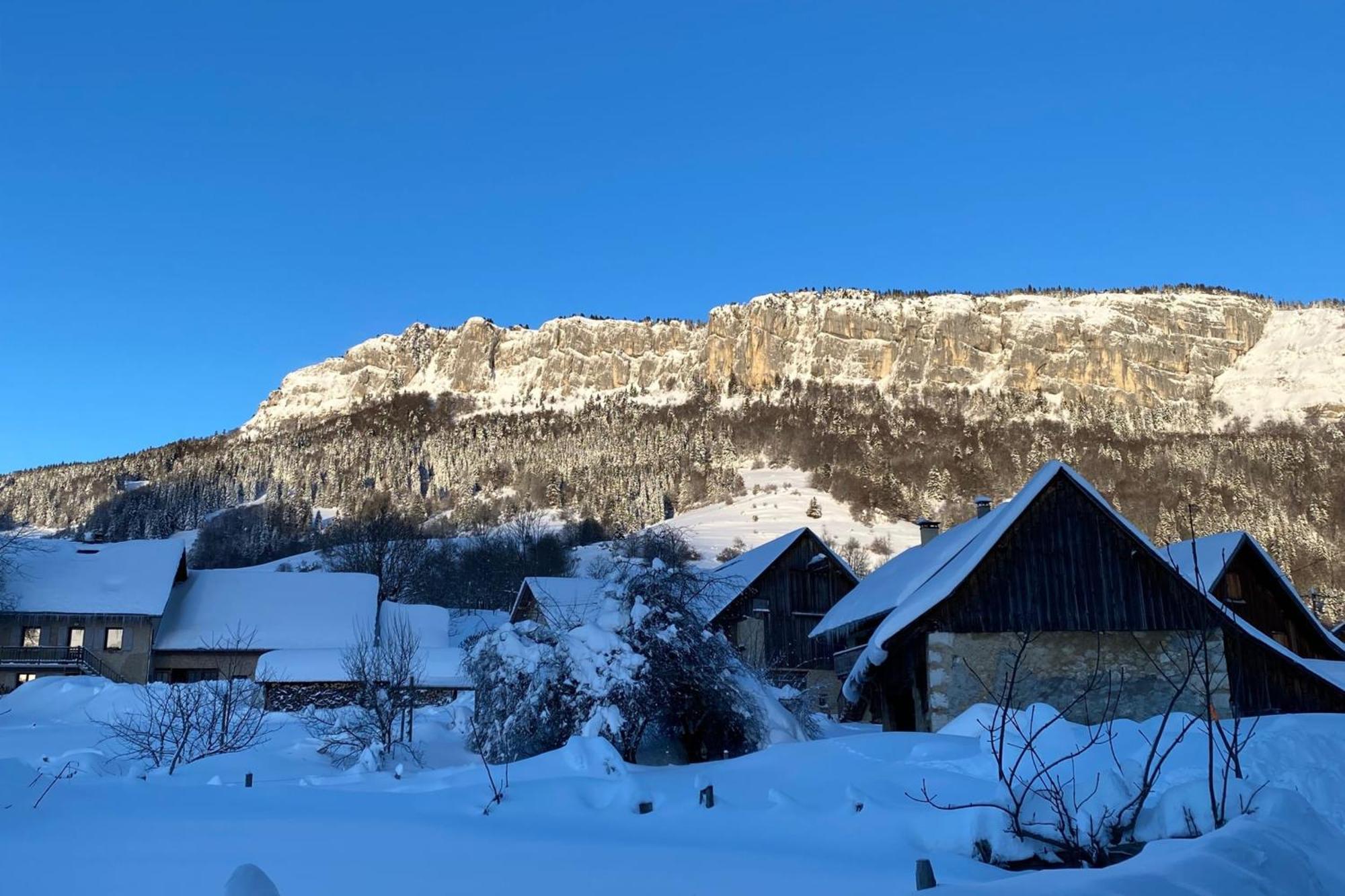 Charmante Maison Au Desert D'Entremont Les Déserts Exteriér fotografie